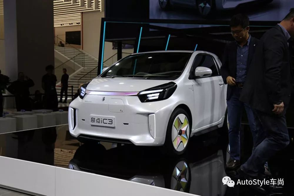 ic3基于丰田的授权,以丰田eq为基础开发,车身尺寸长宽高为3166mm*1680