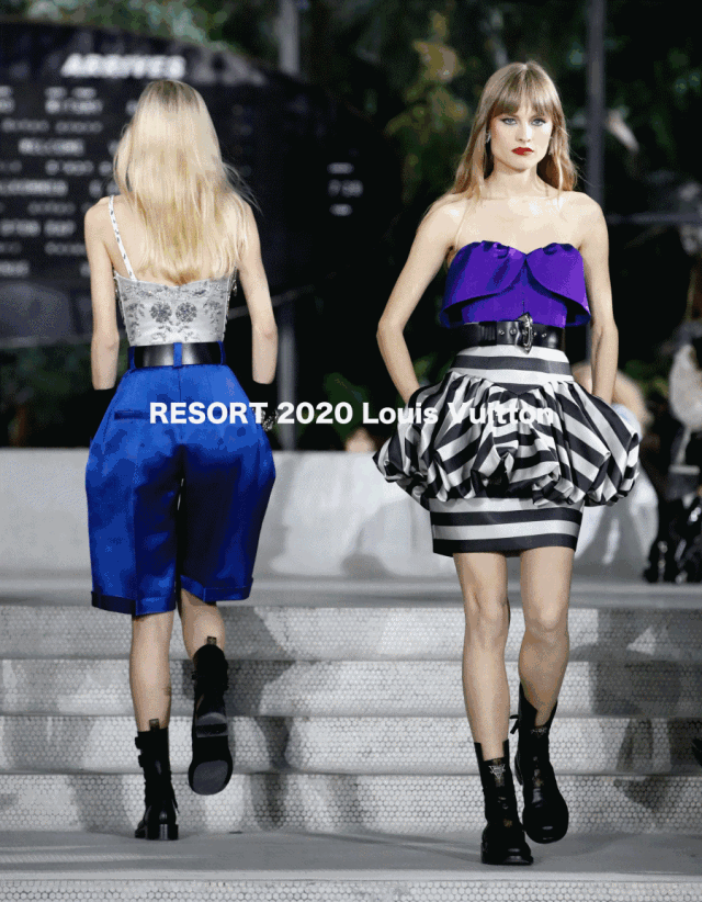 起飞降落在louisvuitton2020年早春系列的时髦中转地领取下一站旅行的