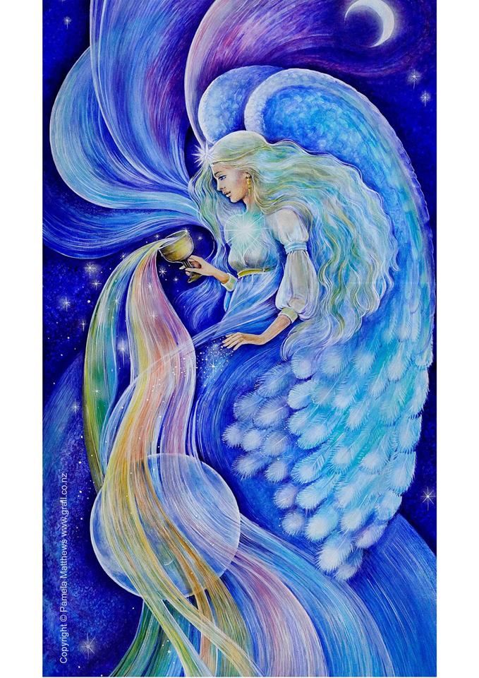 她通过绘画疗愈自己,带领我们畅游宇宙中灵性的世界