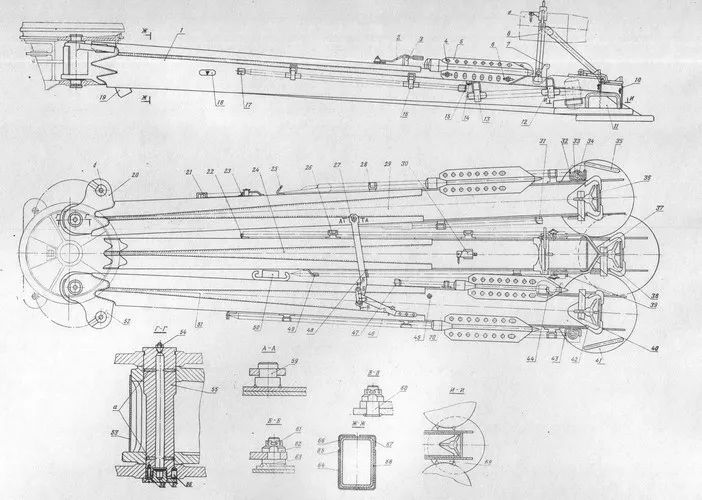 火炮摇架结构图图片
