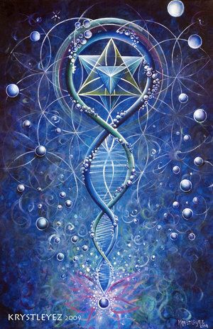 为协助人类觉醒,灵性艺术家通过画作展现灵魂和宇宙的本质