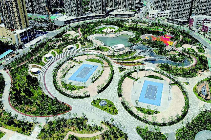 太原又添新地标!滨河体育公园建成!预计7月开放!