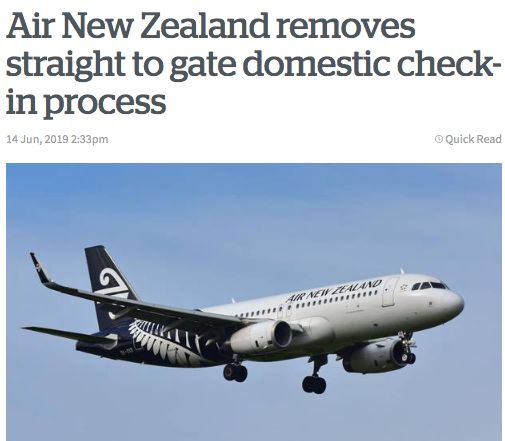 新西兰航空又出新规了!这样做才能登机!7月1日起施行!
