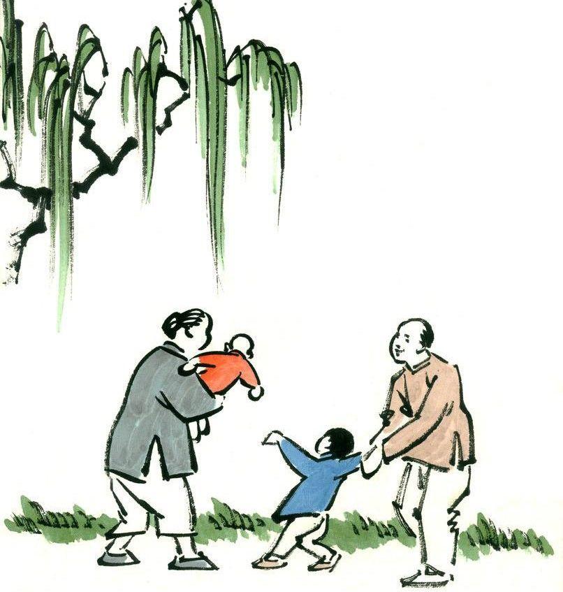 兄弟姐妹之间和睦相处,夫妻之间同心同德,这样的家庭,必定是一个幸福