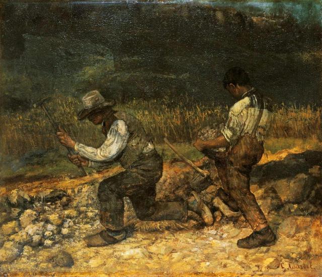 关于创作他要的不是好看而是真实他就是写实主义库尔贝