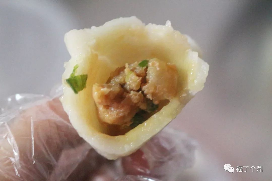 肉汁香甜三角饺,你吃过前岐特色三角饺吗?