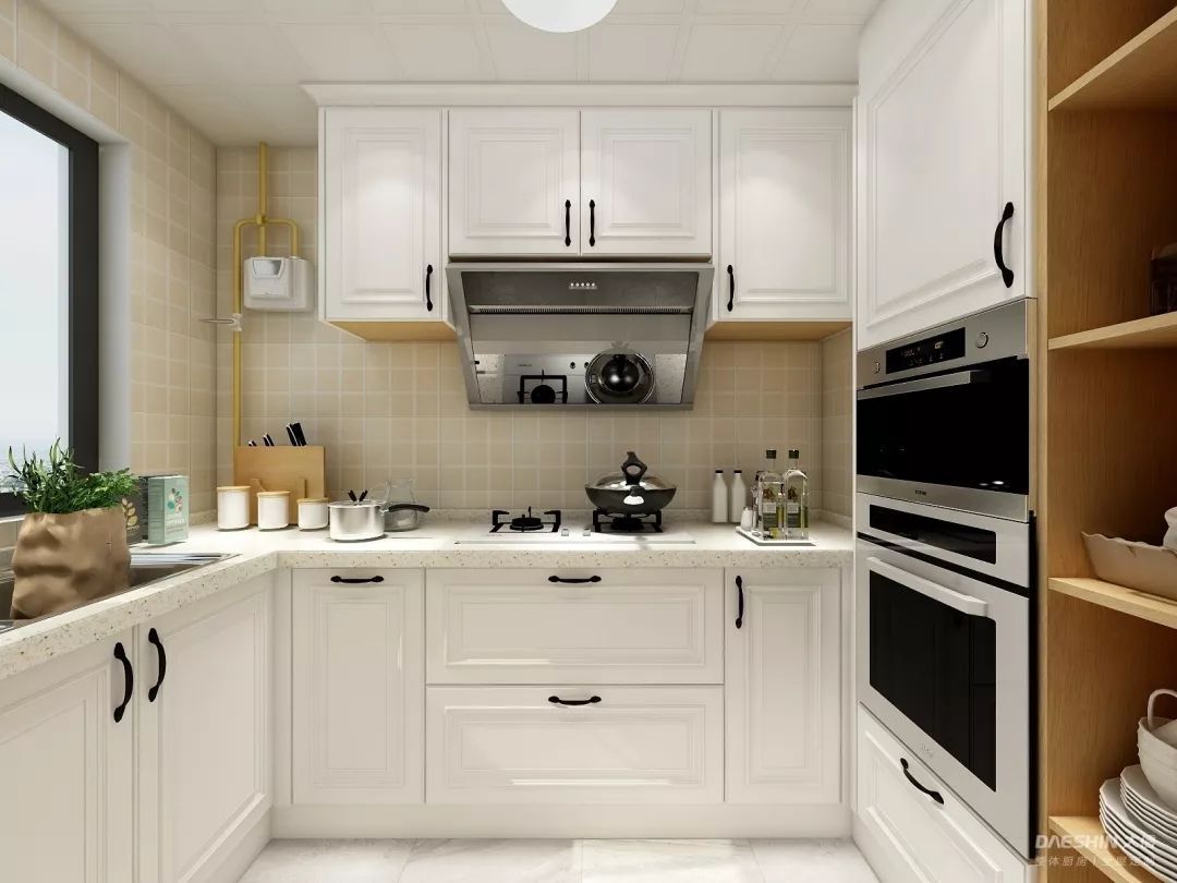 装修案例:25个经典白色厨房