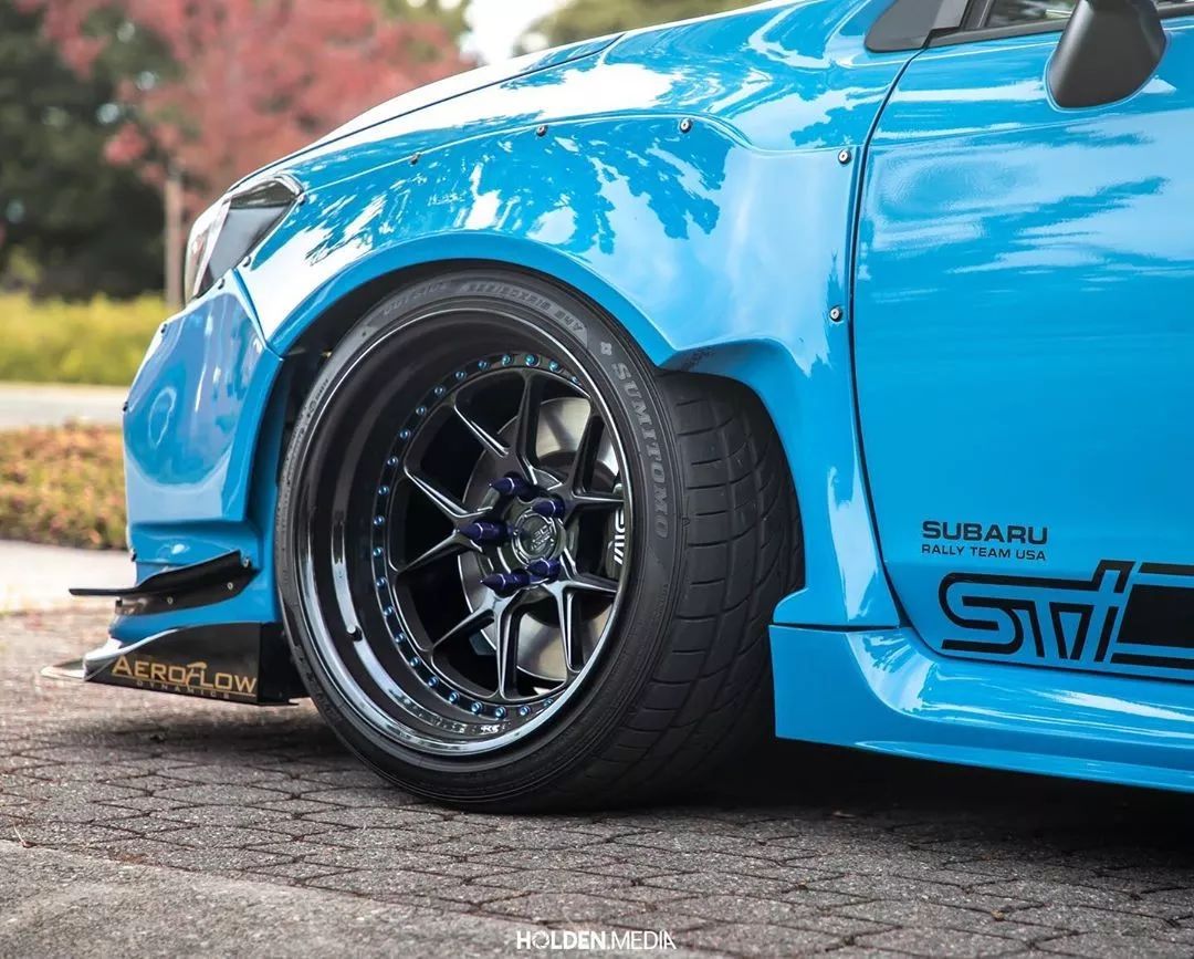 玩车你想要的斯巴鲁sti改装车案例或许就在这里了