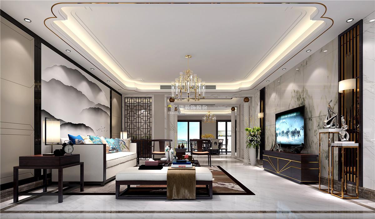 新中式大平层,240㎡装修26万,沉稳中不缺时尚!__凤凰网