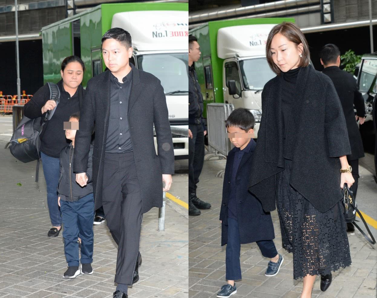 其中许世勋的孙子许建中也有到场哀悼,他在之前许世勋去世之后,就有和