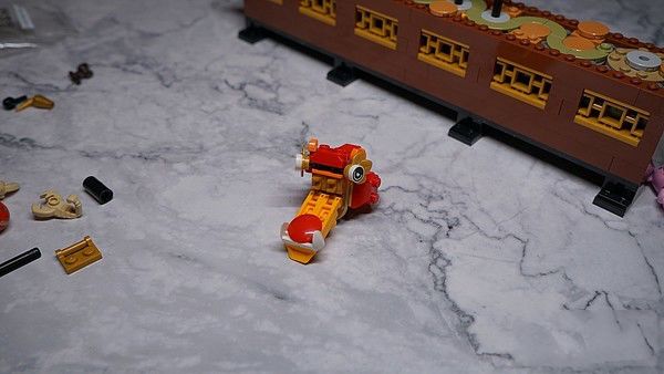 不会舞龙的猪不是好乐高 lego 80102 春节特别款舞龙开箱