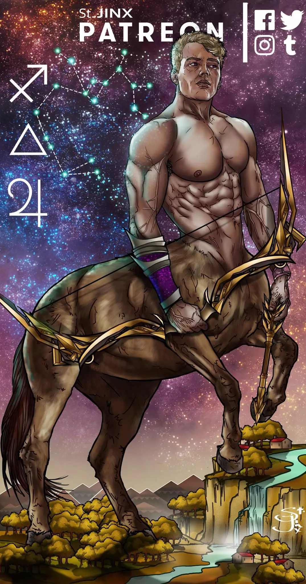 12星座肌肉守护神(男性篇),够骚气的!