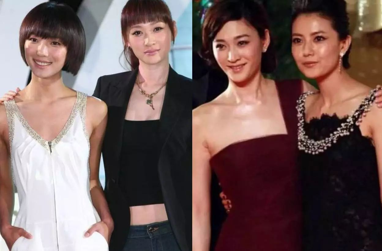 黑皮与白皮女星合照对比太惨烈章子怡被碾压佟丽娅输给了杨幂