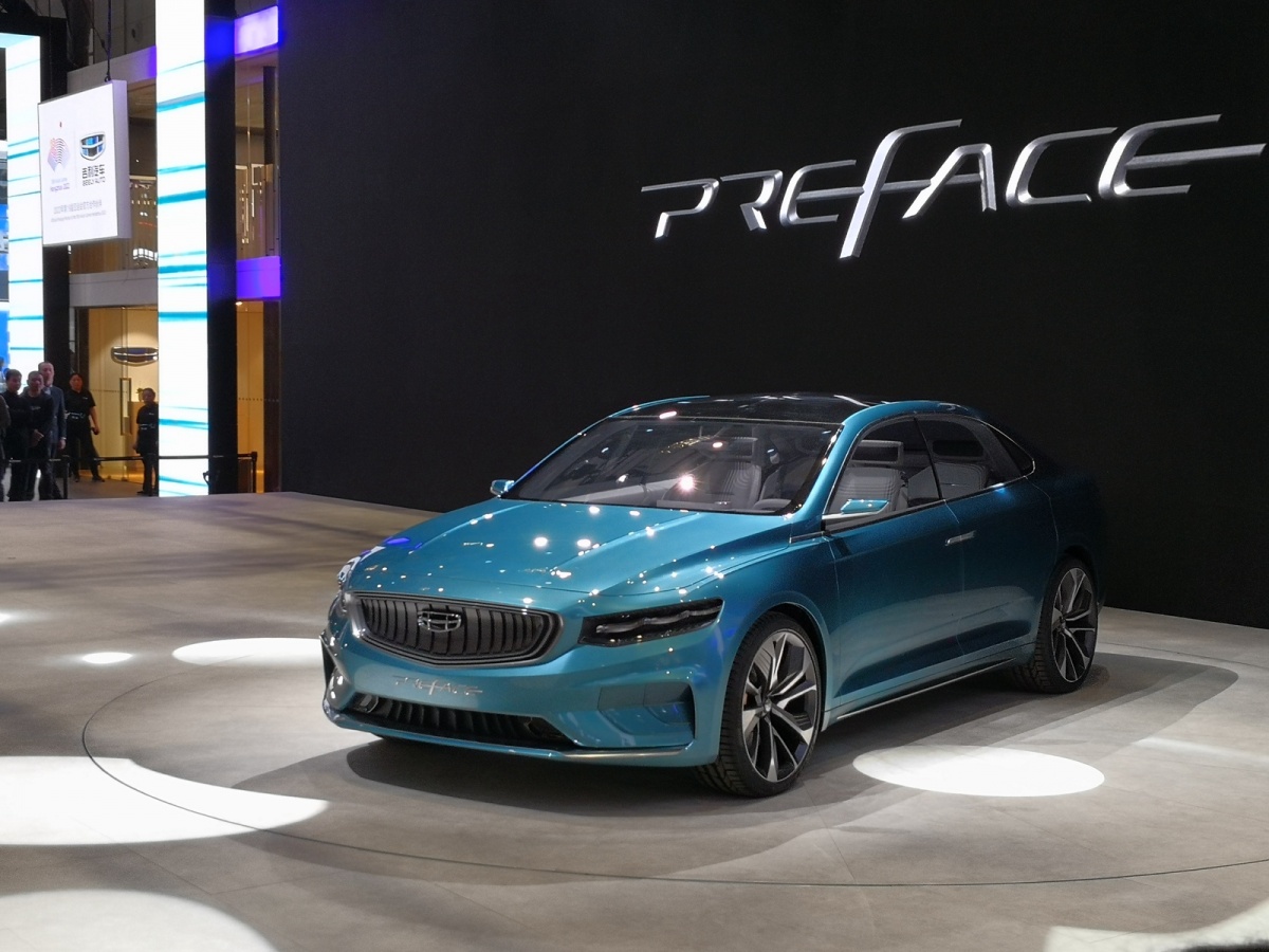2019上海车展 吉利正式发布preface概念车