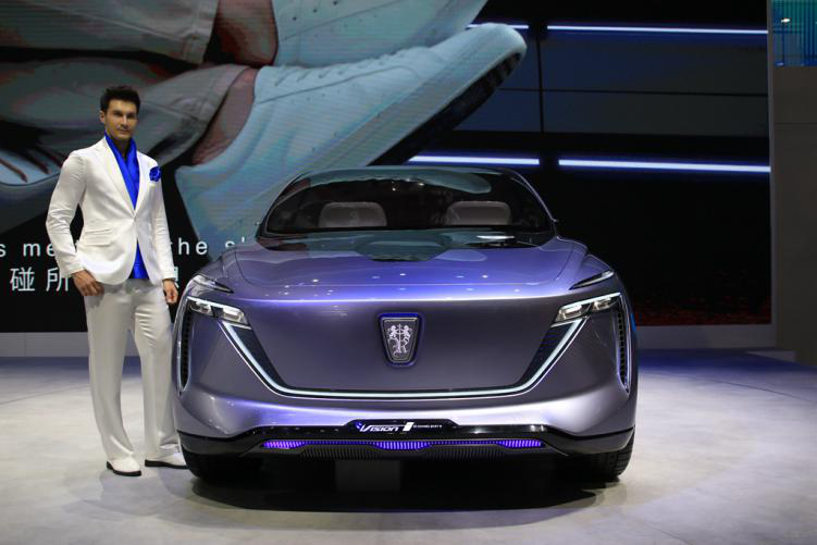 荣威概念车vision-i惊艳全场