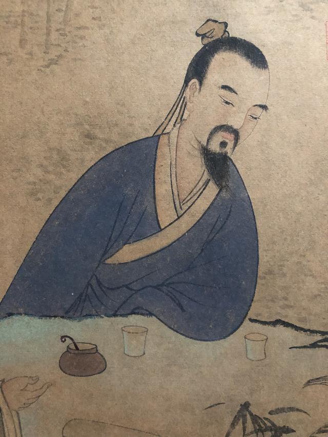 唐寅巅峰之作竹林七贤图真迹