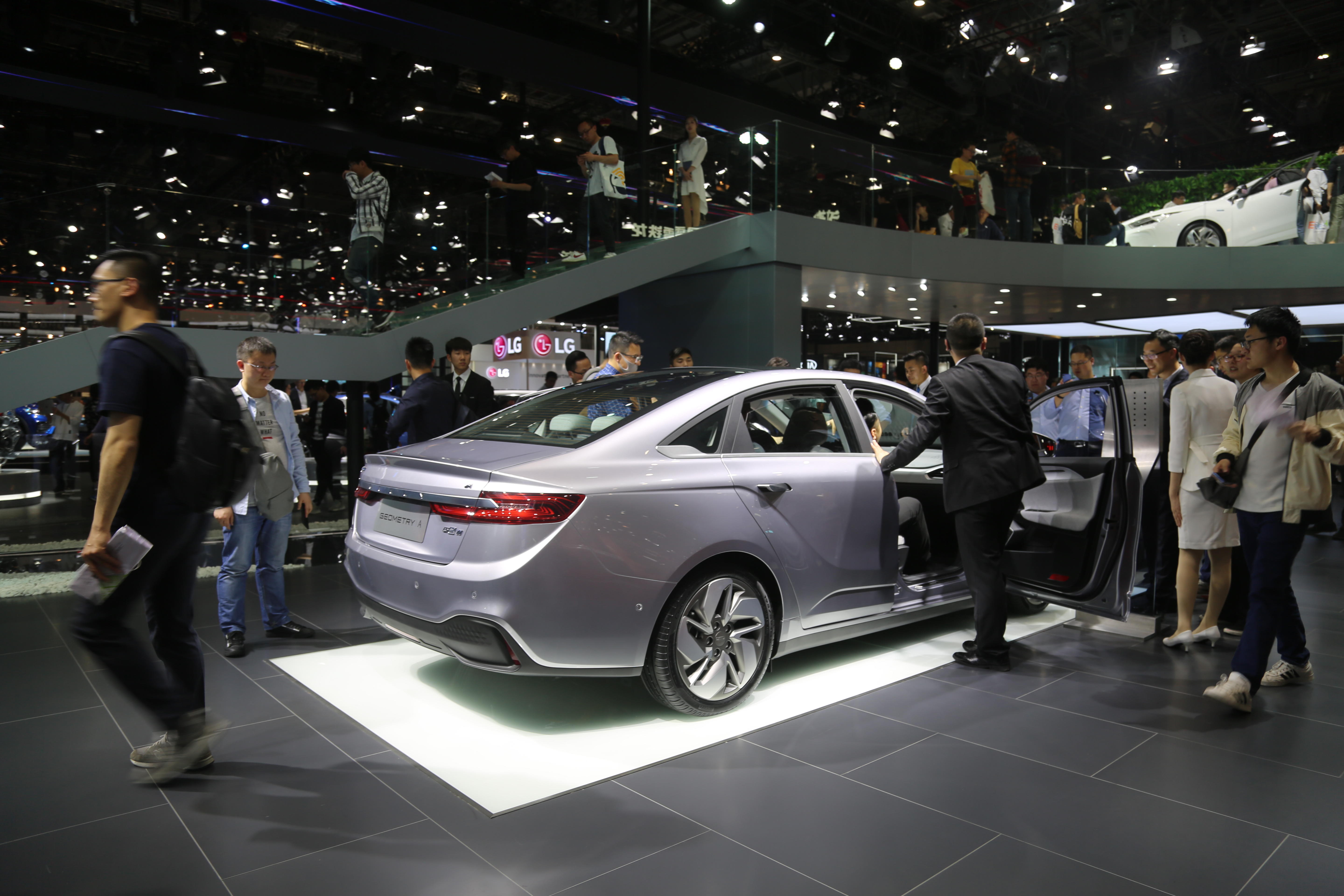 吉利几何汽车-几何a,15万级别纯电座驾,将亮相深港澳车展!