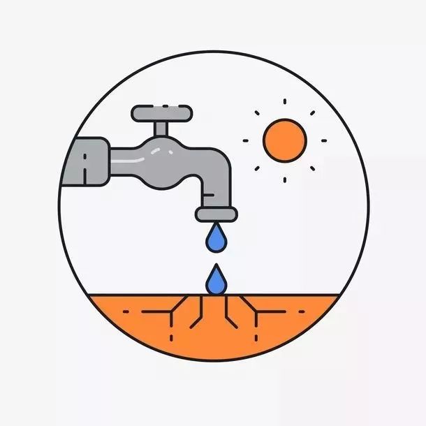 干旱地区缺水简笔画图片