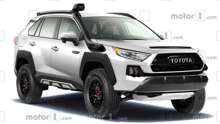 家用suv的再進化曝豐田rav4trd版車型