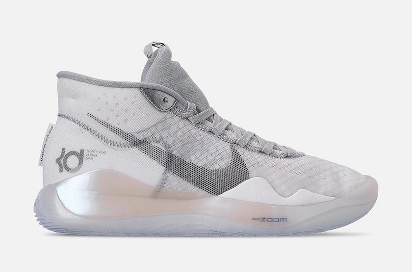 帅气的狼灰配色杜兰特最新战靴kd12新配色登场