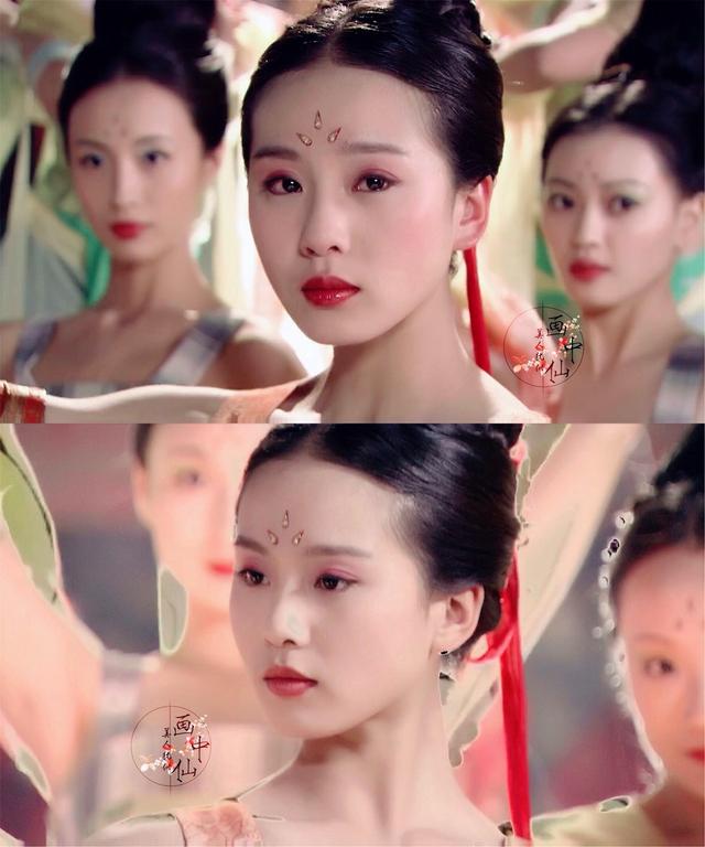 眉心一点红谁最美?赵丽颖霸气,热巴娇滴滴,最后却输给了男人!