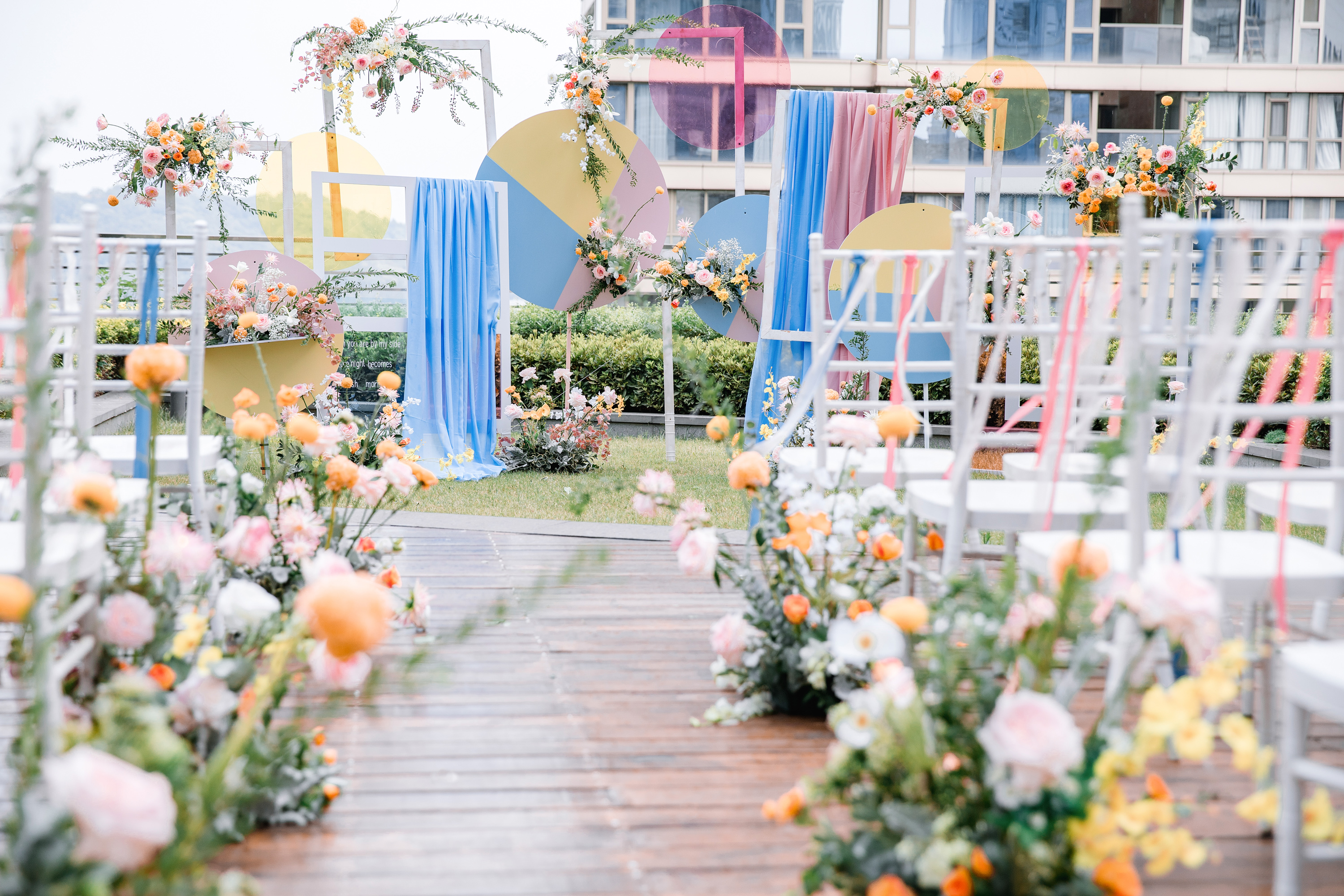 杭州艾美酒店露台婚礼沙龙首秀