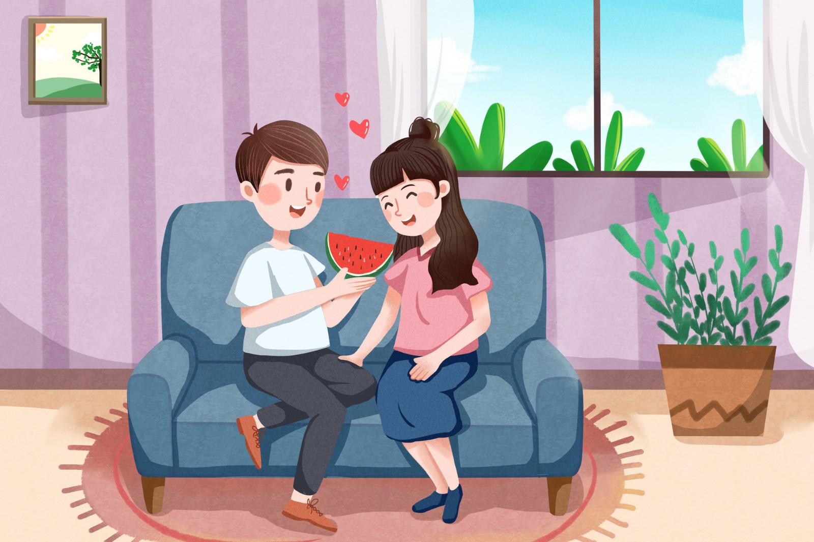 “同居的好处有很多，我们可以婚前同居。”“你会负责吧”__凤凰网
