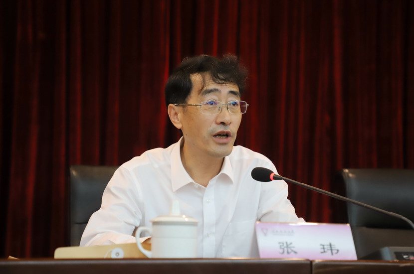 余作斌作了动员讲话.