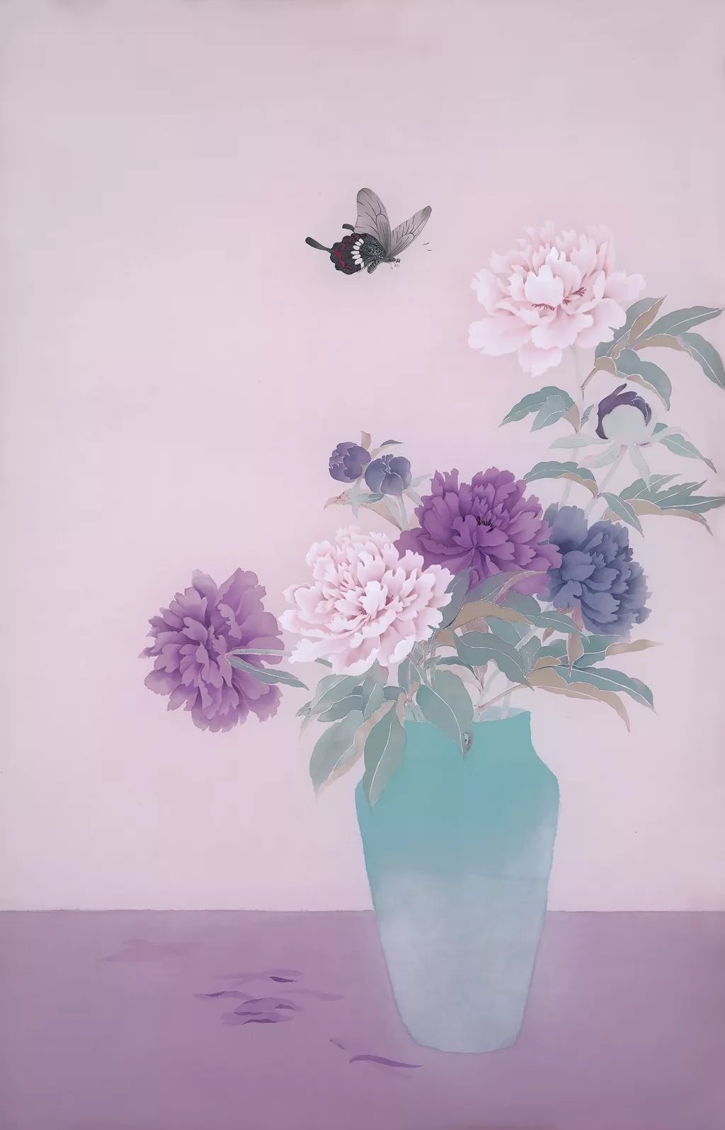 美术学院,获学士学位,同年考入天津美术学院工笔花鸟专业攻读硕士学位