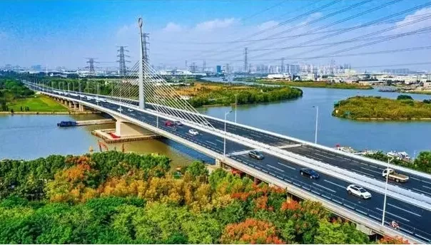 江浦路吴淞江大桥通车 城北大道恢复通车 343省道昆山段改扩建工程