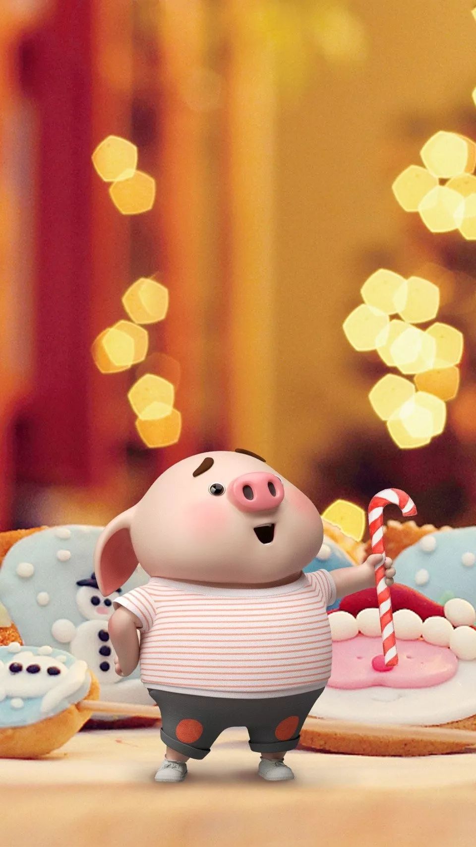 刷爆抖音的猪猪壁纸!