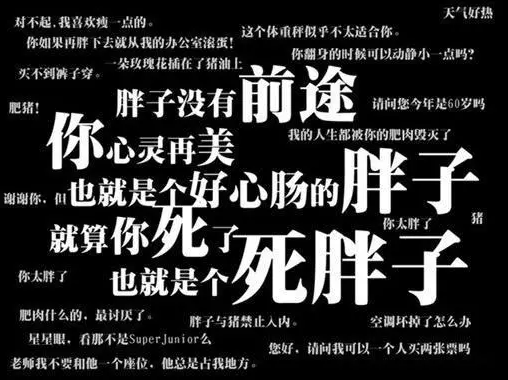 你的体重是你的社会等级宣言