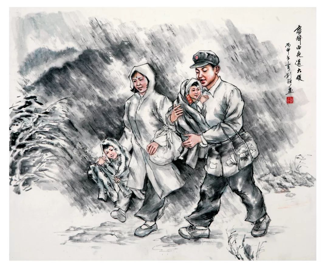 57年前给雷锋叔叔戴红领巾的小女孩如今怎样了