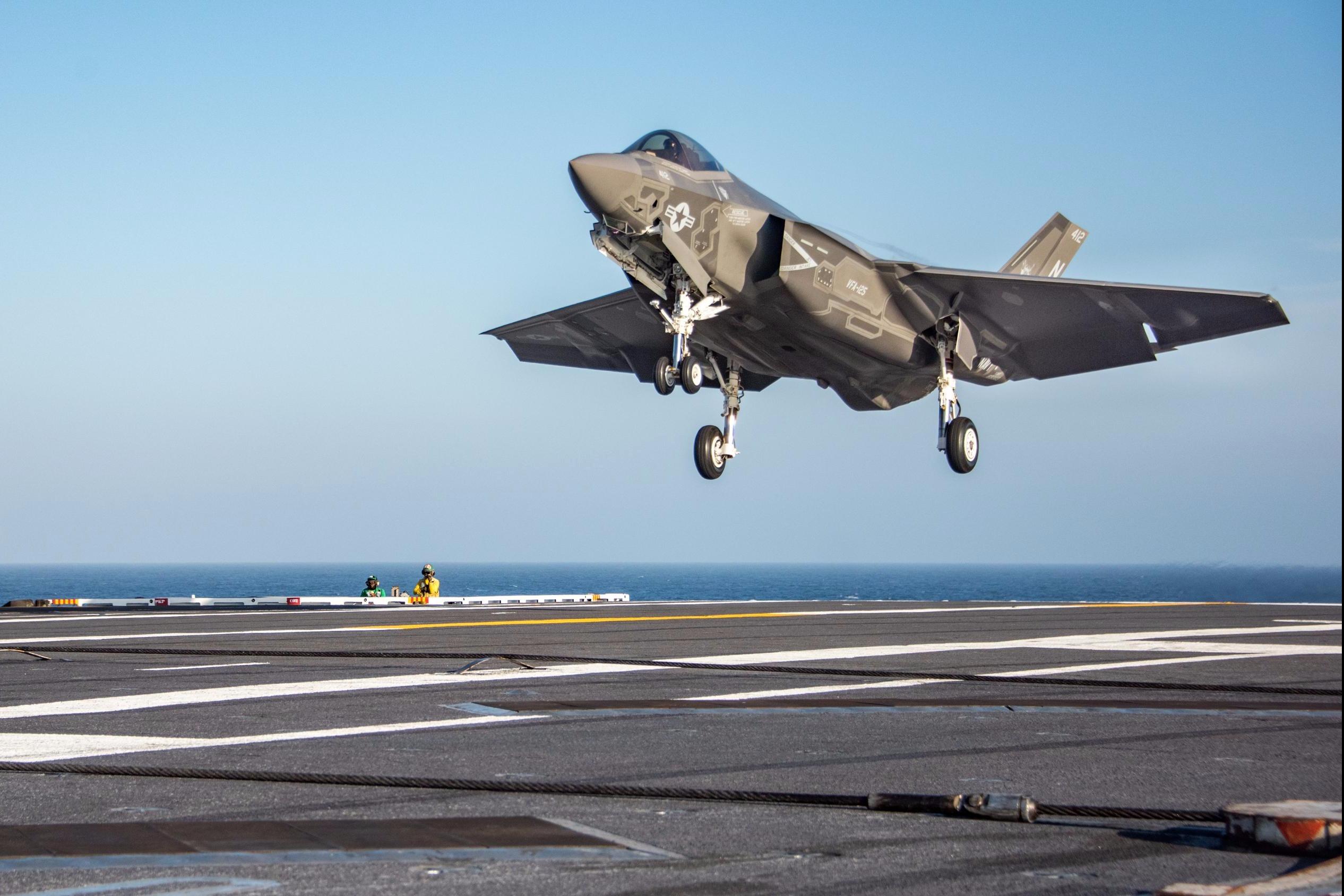 f35c正式成军,2021年部署亚太,歼15下一代应加速研制