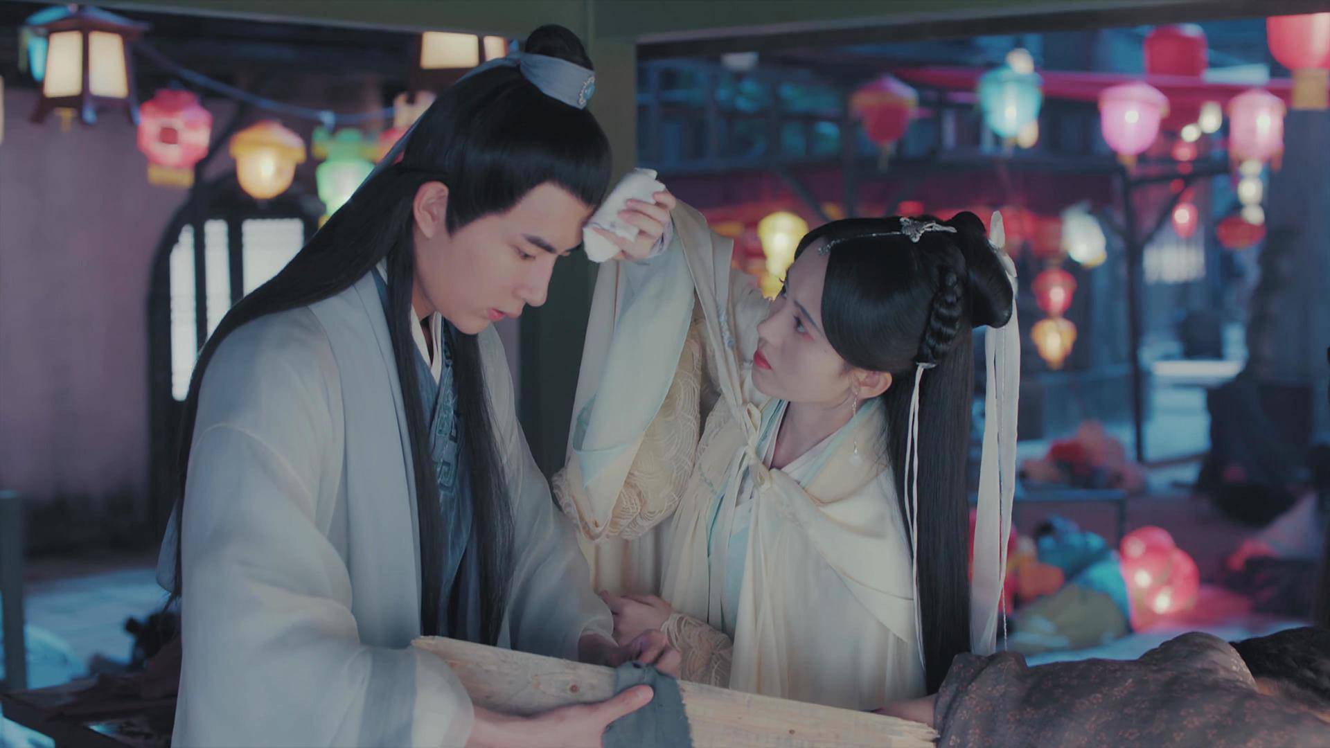 查看更多高清图片说实在的,该剧真的很甜,演员选择鞠婧祎来演白蛇,也