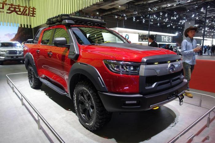 郑谊看车展8长城高端皮卡发布做中国的猛禽