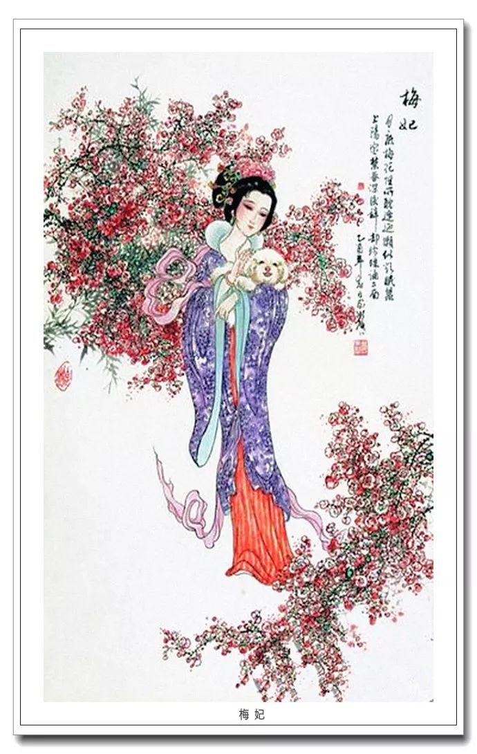 意象雅秀--中国画家郑家声古典仕女画作品赏析