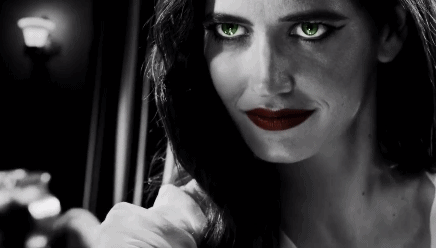 还不懂伊娃的美吗?《罪恶之城2》里烈焰红唇的邪魅妖冶感受一下.