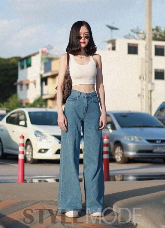 穿上显瘦高美的夏日短上衣盘它