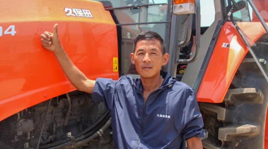 职业农民的新利器久保田mx1304型拖拉机