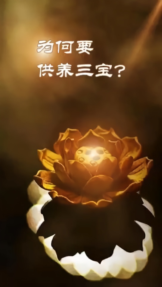 为何要供养三宝?