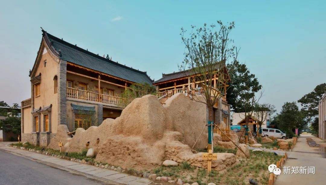 新郑裴李岗村太漂亮了还有民宿