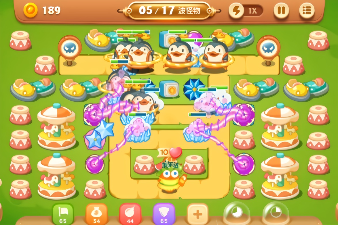 保卫萝卜3游乐场13关攻略这几个道具先清除开局无压力