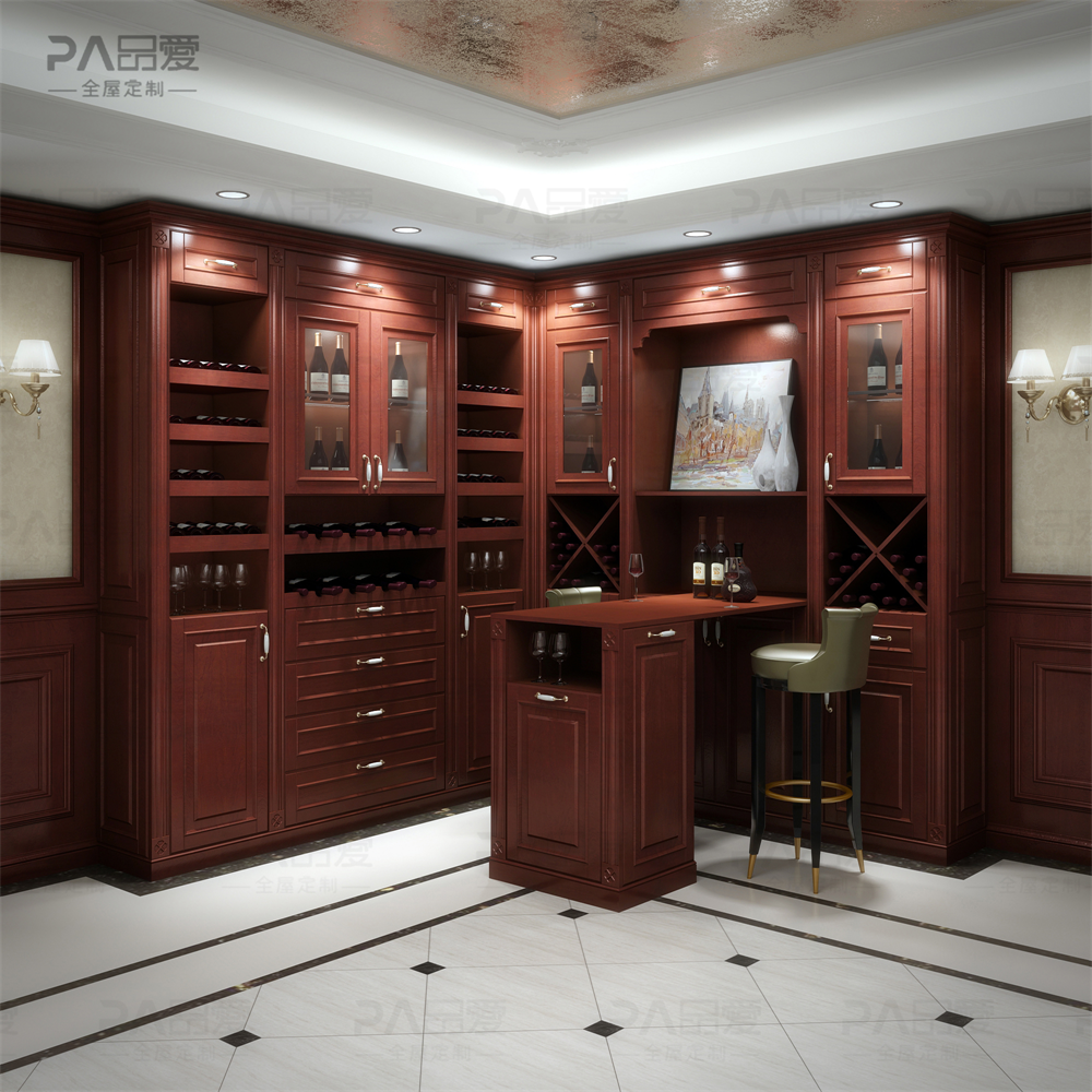 品爱家居与你分享定制家庭酒柜的讲究