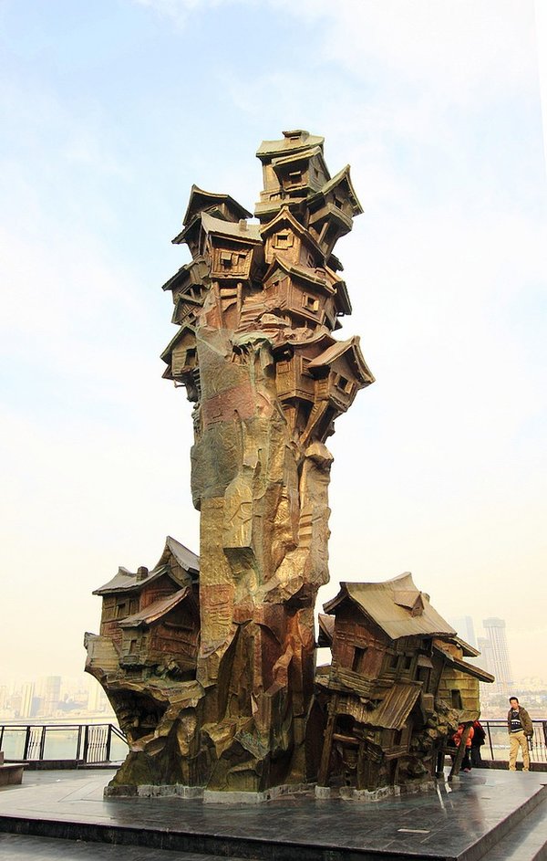 视觉传达设计专业川渝考察丨宽窄巷子-洪崖洞-罗中立美术馆