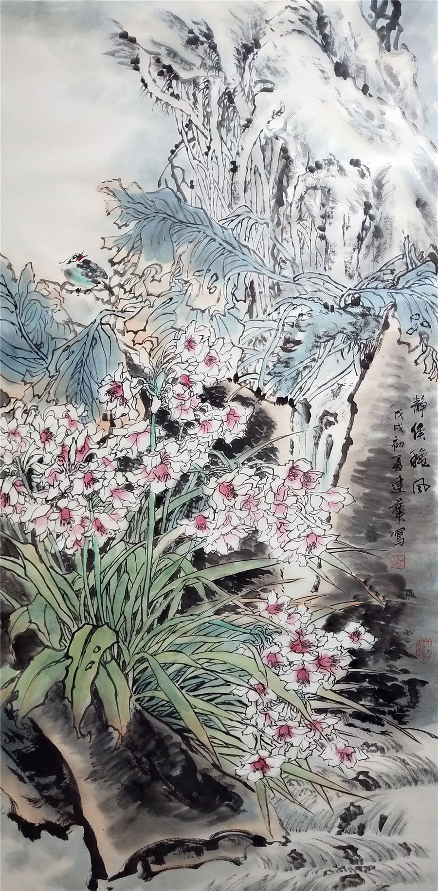 巾帼不让须眉意挥笔丹青展风采女画家尹建华花鸟画作品赏析凤凰新闻