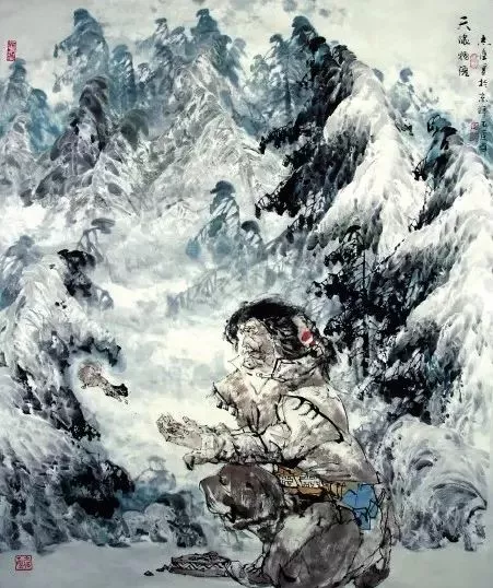 东北国画冰雪画创始人图片