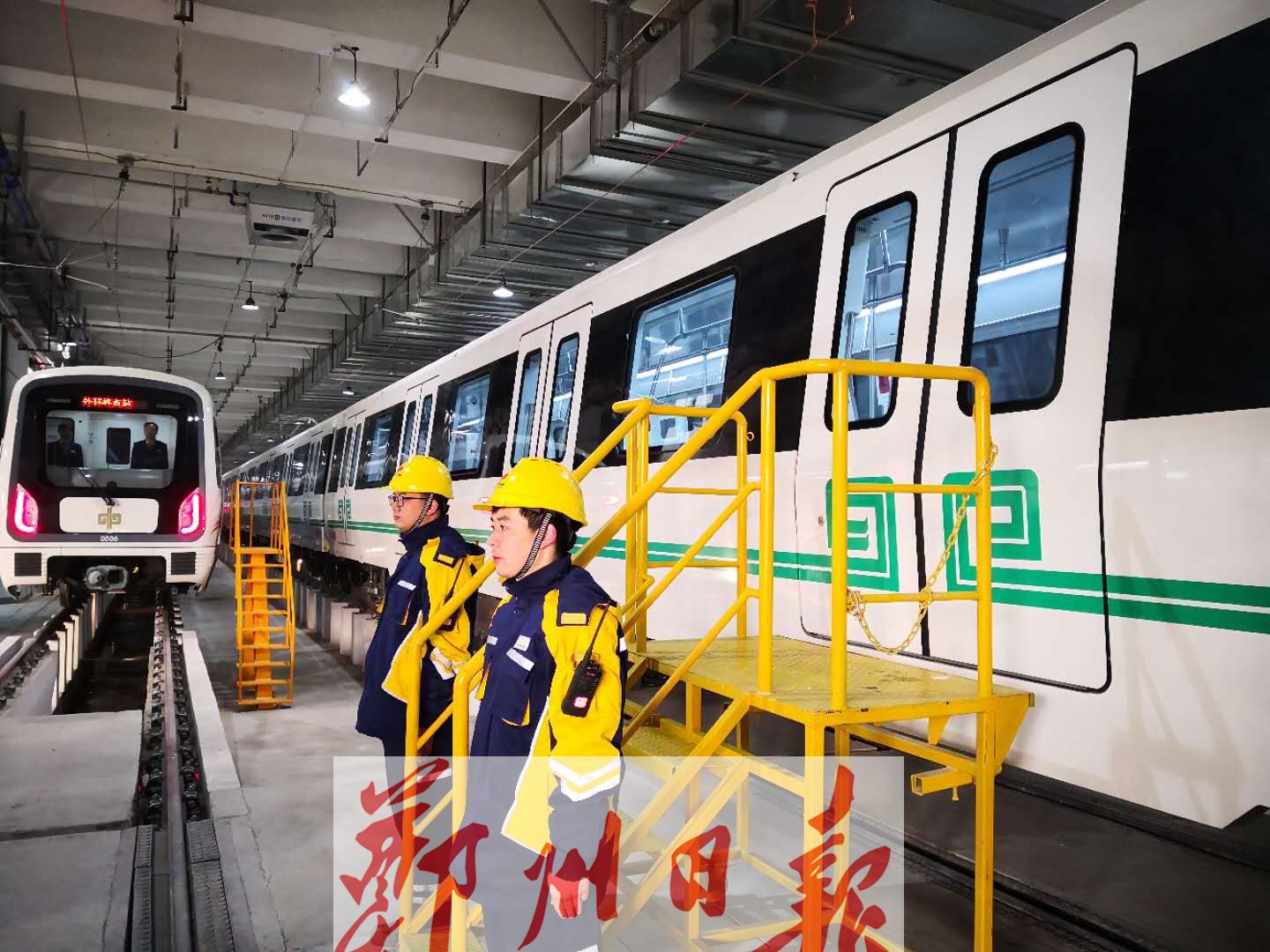 郑州地铁5号线今日开始空载试运行