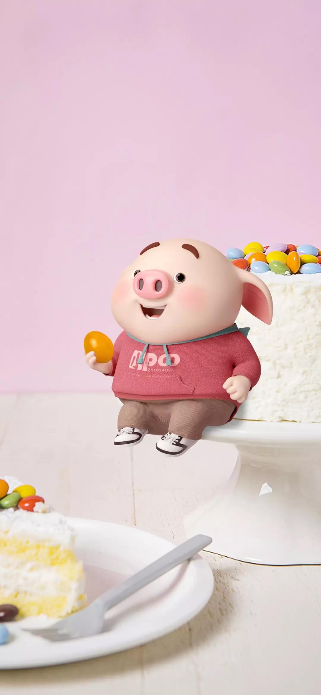 hi维修 | 2019年生肖萌猪壁纸,萌到犯规