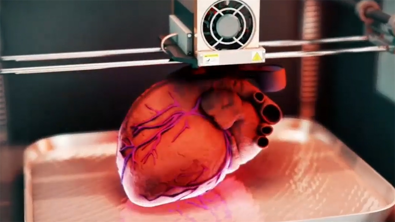 3d打印可以打印器官大学打印出人体心脏下个目标是动物实验